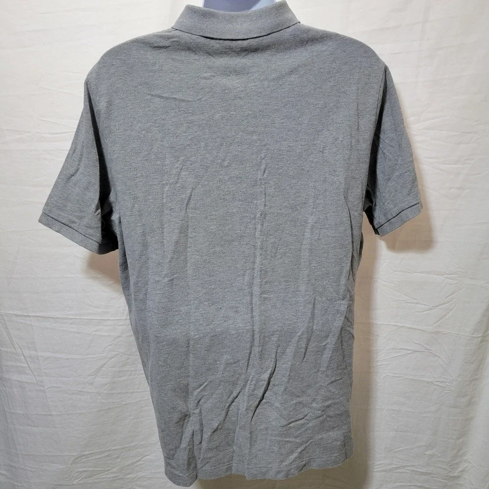 Polo Ralph Lauren Men's Classic Fit Polo Bear Knit Shirt Gray Size XL Football